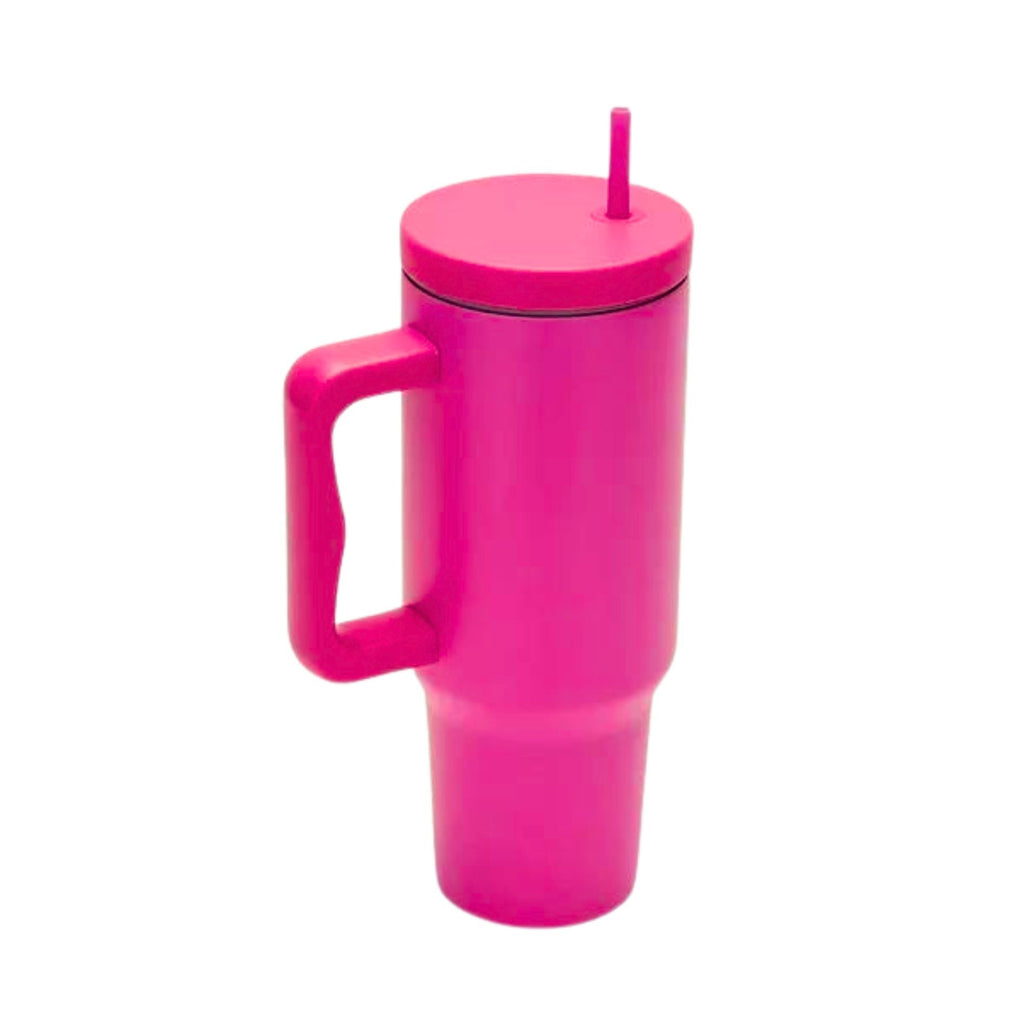 Monocolor Cold Cup Tumbler 40 Oz Handle Travel Mug - Michaela's Outdoors