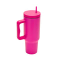 Monocolor Cold Cup Tumbler 40 Oz Handle Travel Mug - Michaela's Outdoors