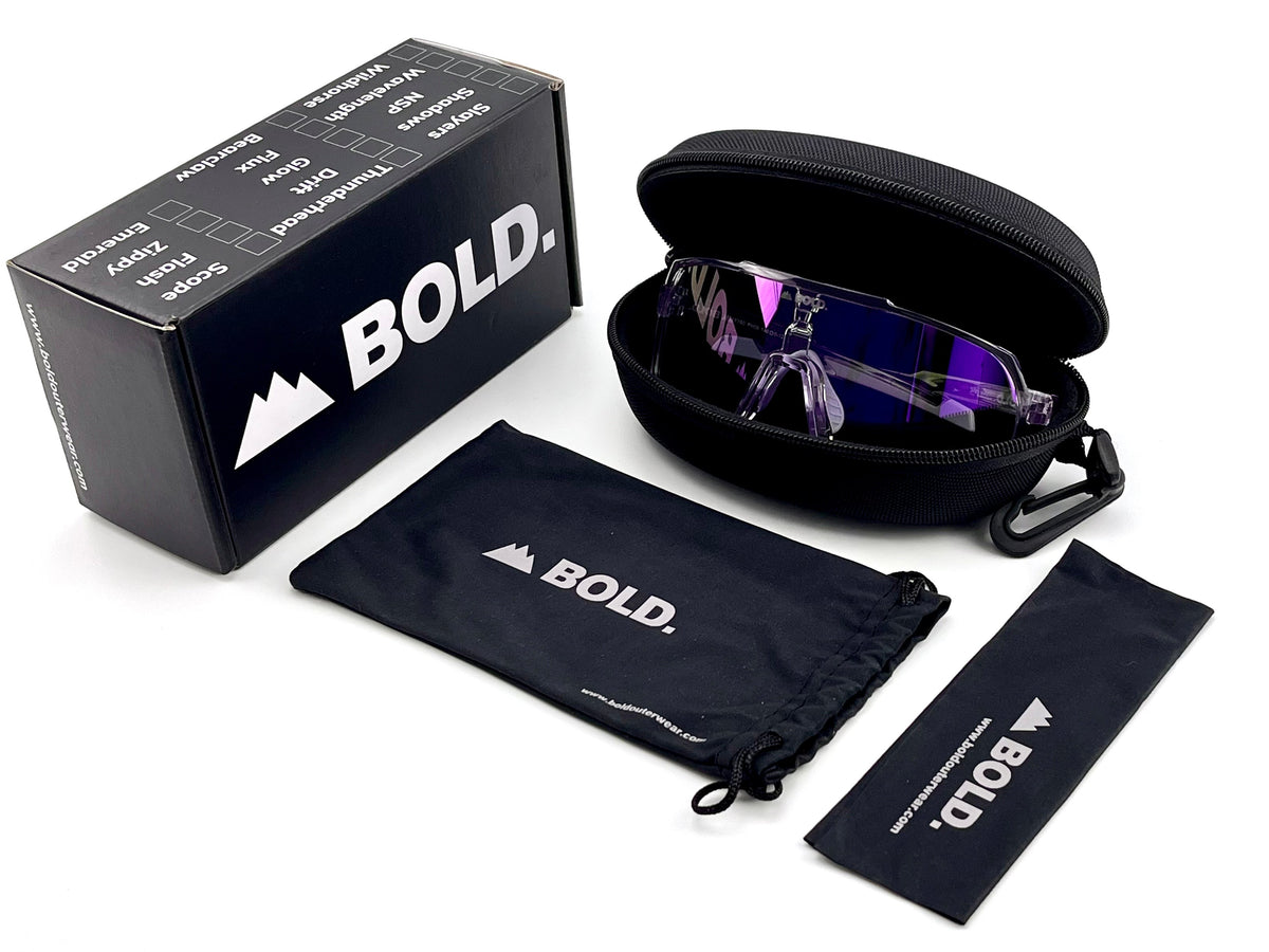 BOLD Slayers Photochromic Sunglasses – MTB, Ski & Lifestyle Eyewear - Michaela's Outdoors