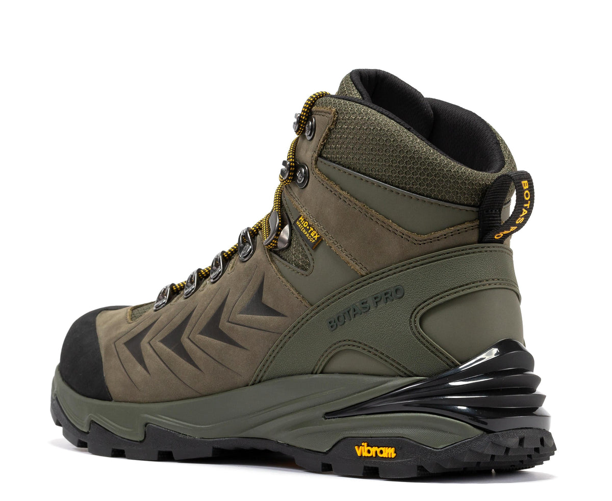 Botas Pro Olive 6 Inch Waterproof Hiking Boots with VIBRAM® Traction Lug Outsole  BP22123 - Michaela's Outdoors