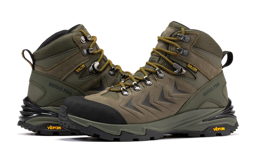Botas Pro Olive 6 Inch Waterproof Hiking Boots with VIBRAM® Traction Lug Outsole  BP22123 - Michaela's Outdoors