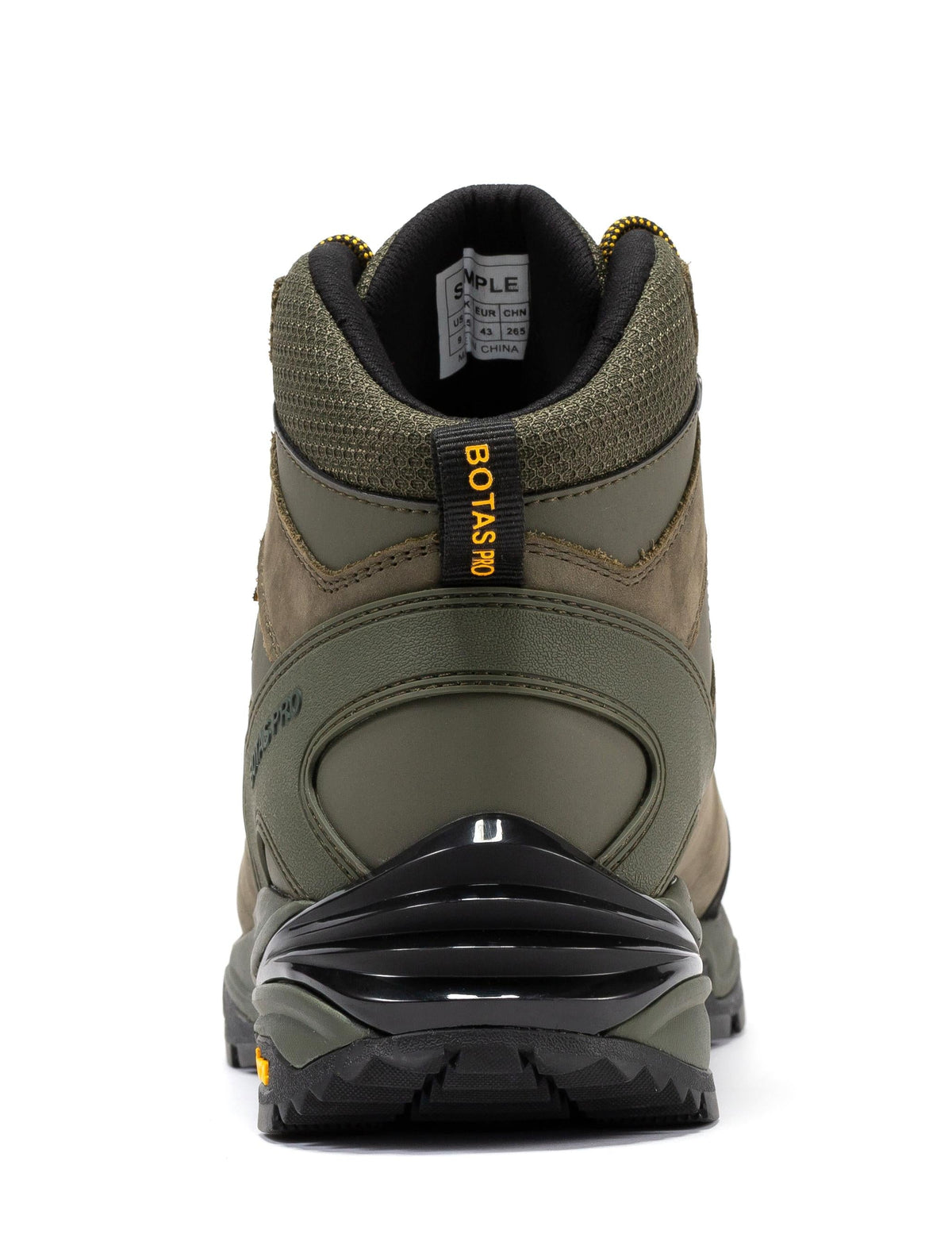 Botas Pro Olive 6 Inch Waterproof Hiking Boots with VIBRAM® Traction Lug Outsole  BP22123 - Michaela's Outdoors