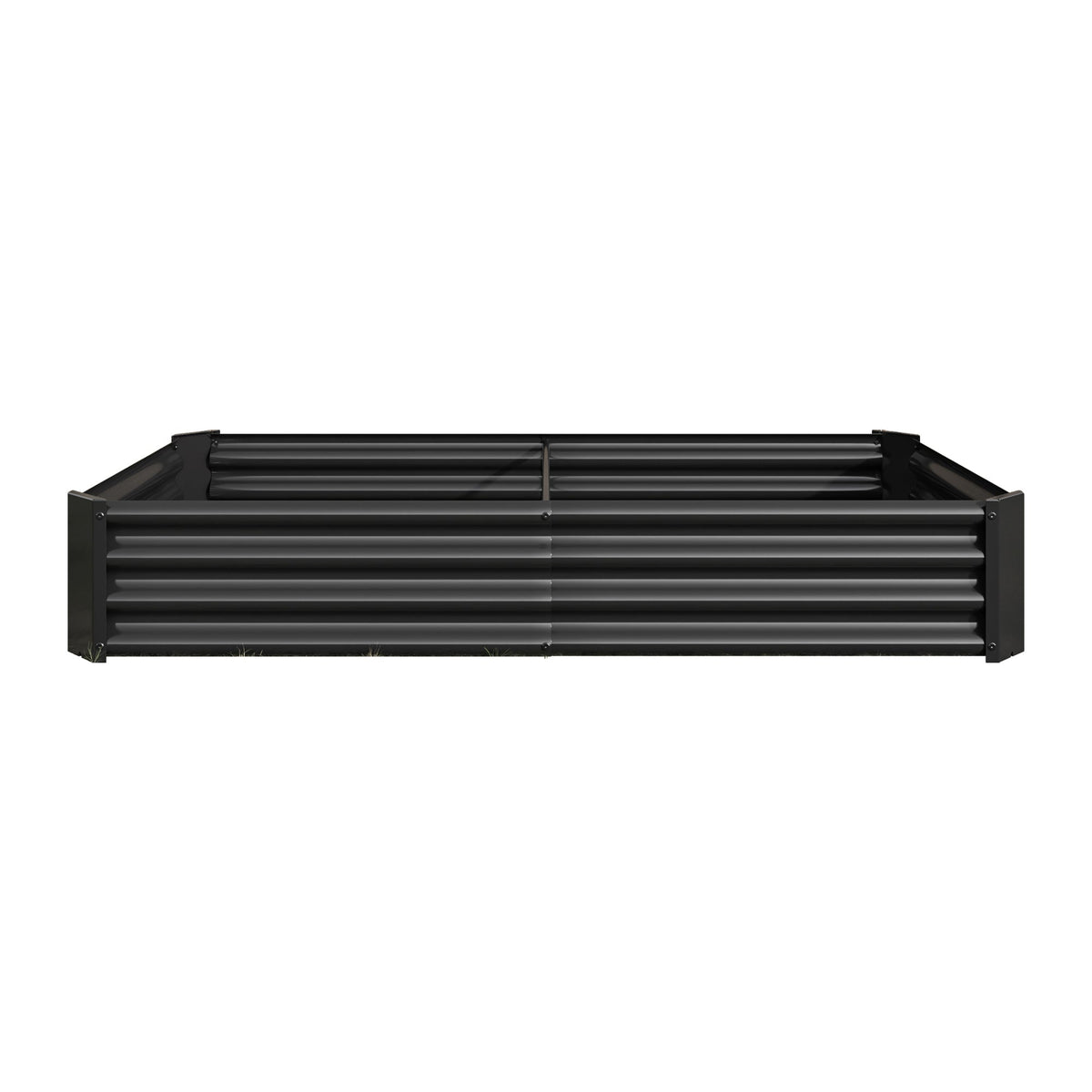 Raised Garden Bed Outdoor 6×3×1 ft Metal Raised Rectangle Planter Bed - Michaela's Outdoors