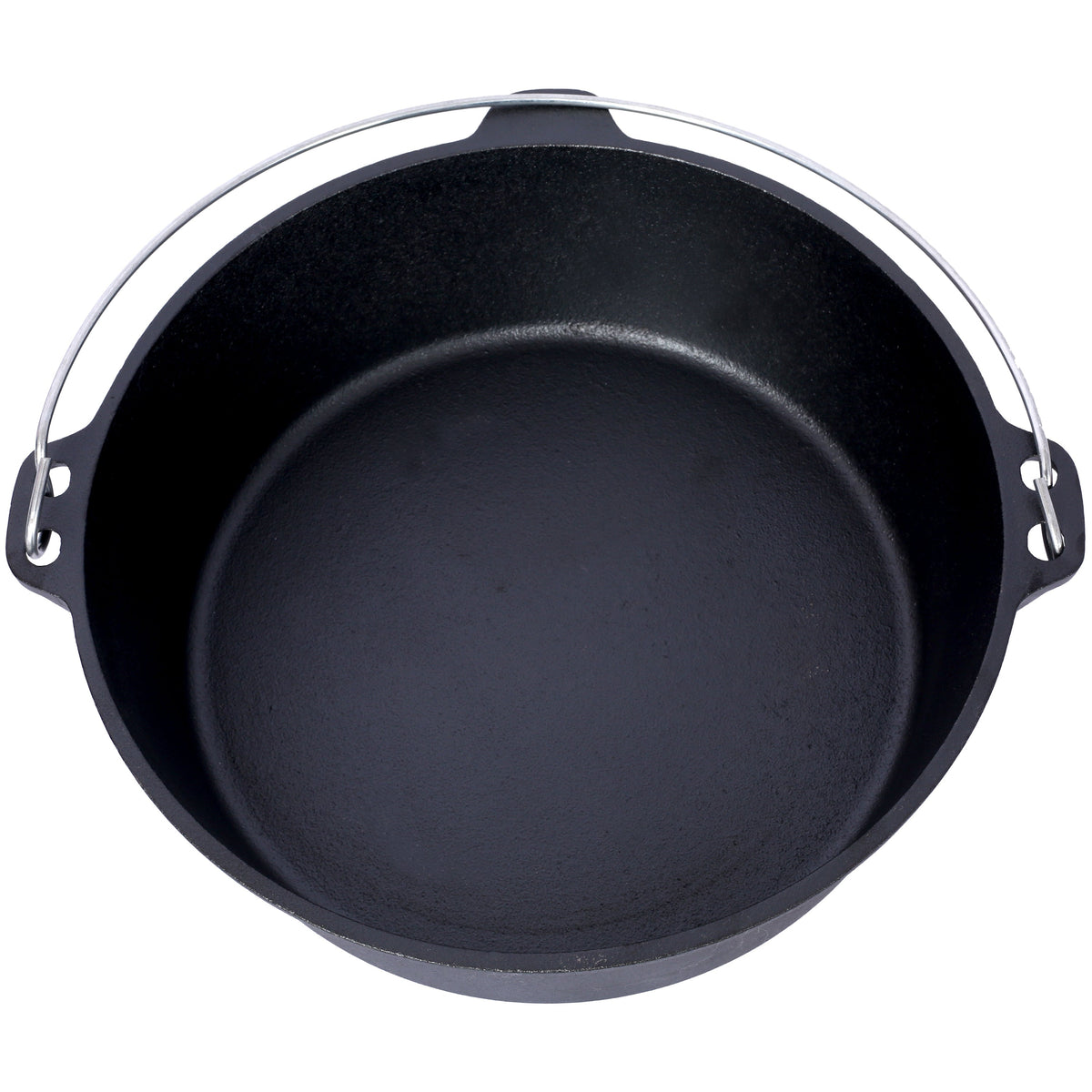Pre-Seasoned Cast Iron Dutch Oven With Skillet Lid - Michaela's Outdoors
