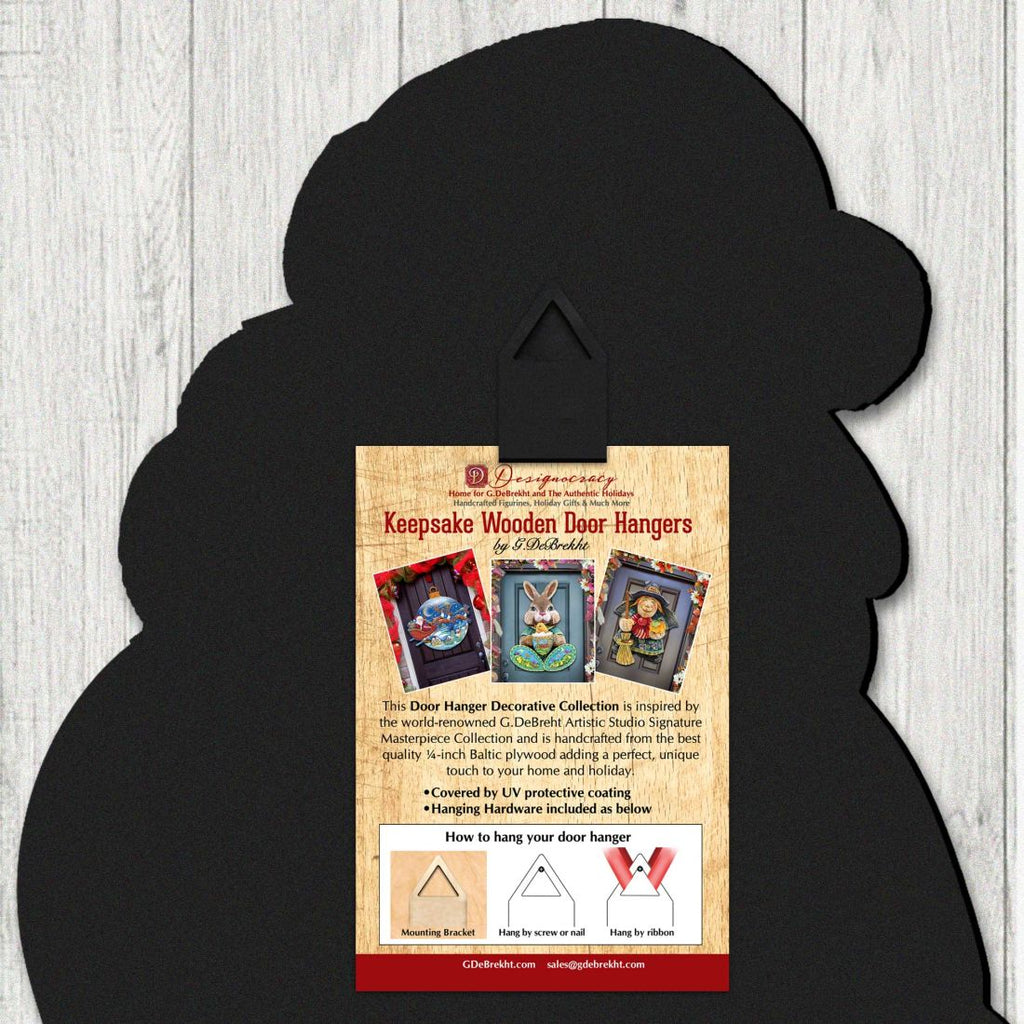 Freezing Friends (Frosting Sparkle) Door Decor by Jamie Mills-Price - Christmas Santa Snowman Decor - 8457511H