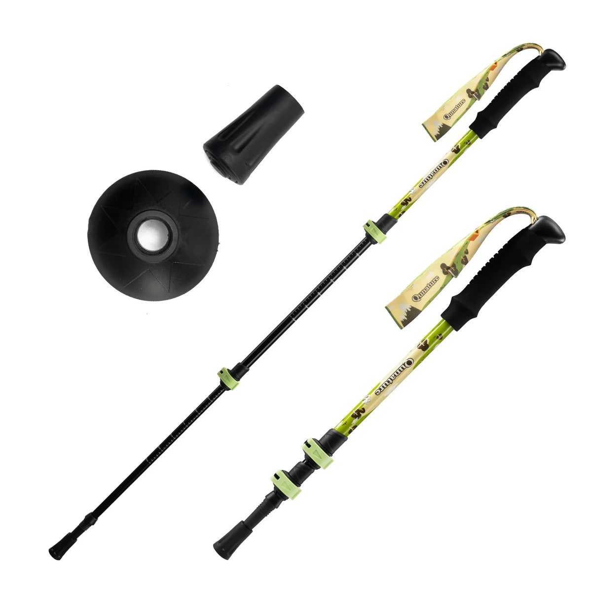 Kids Aluminum Trekking Pole with Adjustable Height