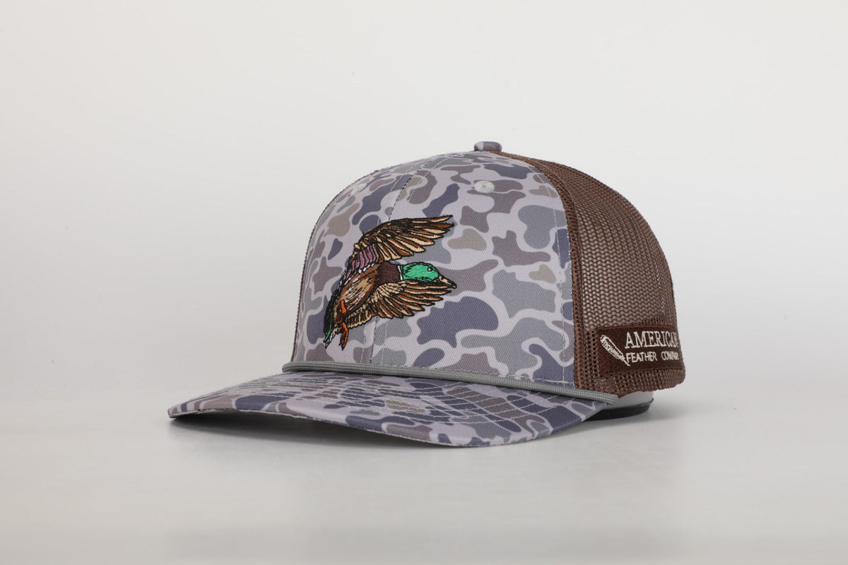 Mallard Rope Snapback Hat - Michaela's Outdoors