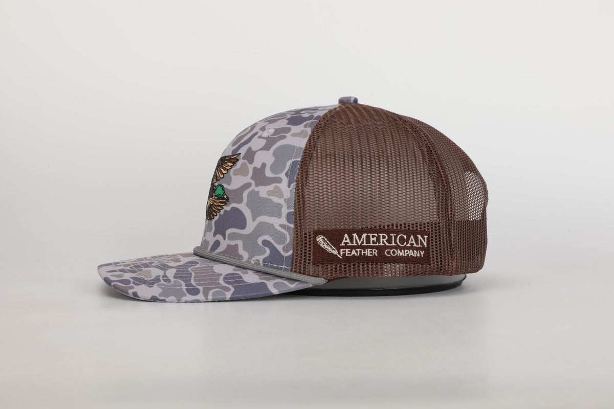 Mallard Rope Snapback Hat - Michaela's Outdoors