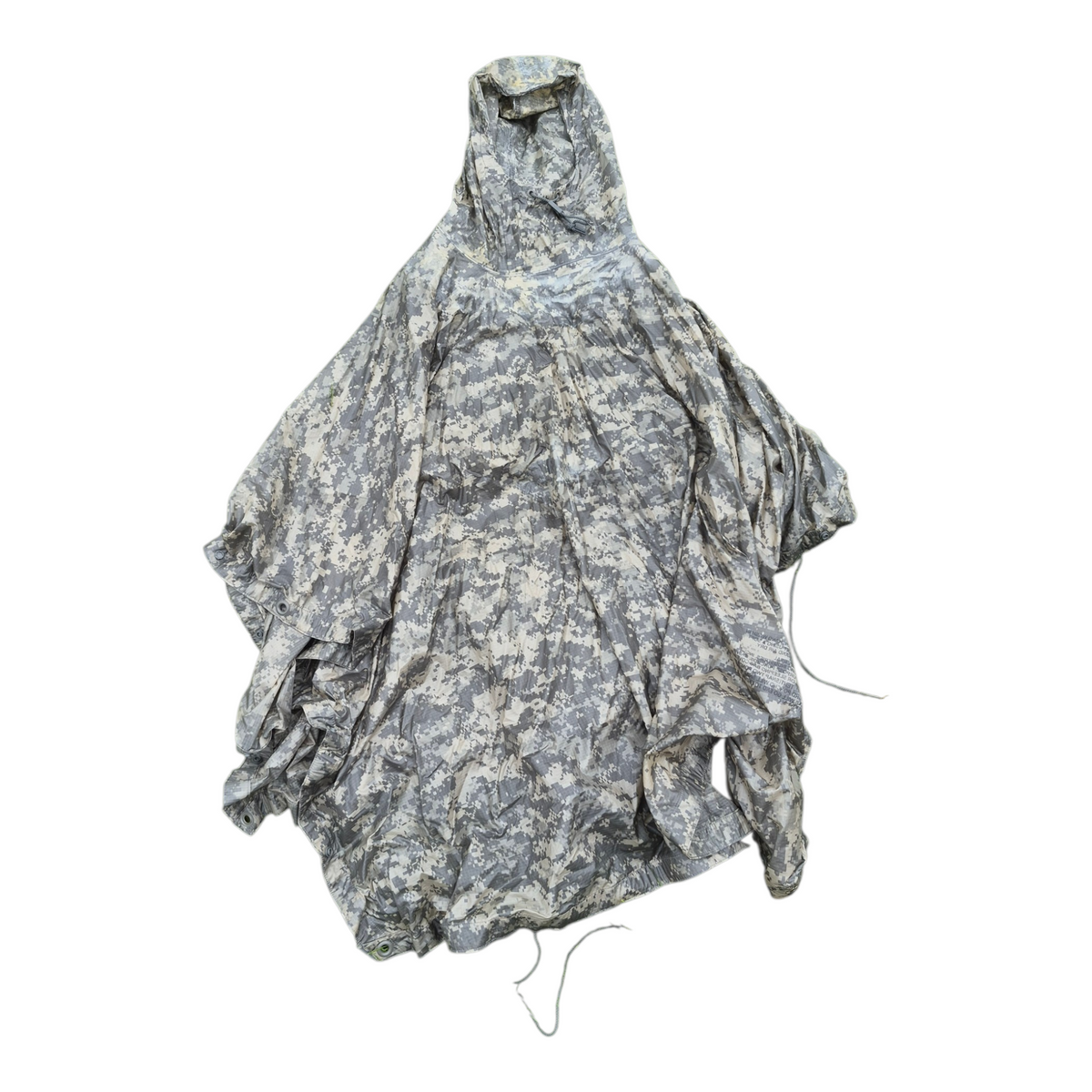 Genuine USGI ACU/UCP Wet Weather Poncho – Tactical Rain Gear & Emergency Shelter - Michaela's Outdoors