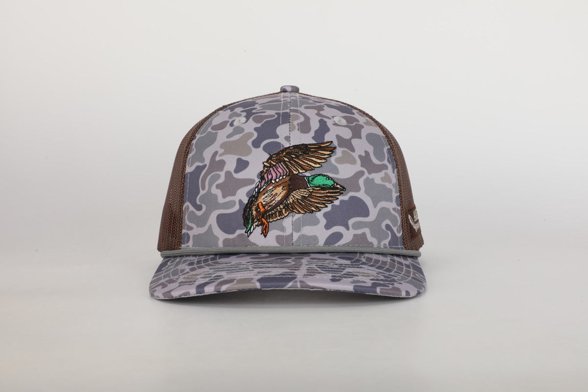 Mallard Rope Snapback Hat - Michaela's Outdoors