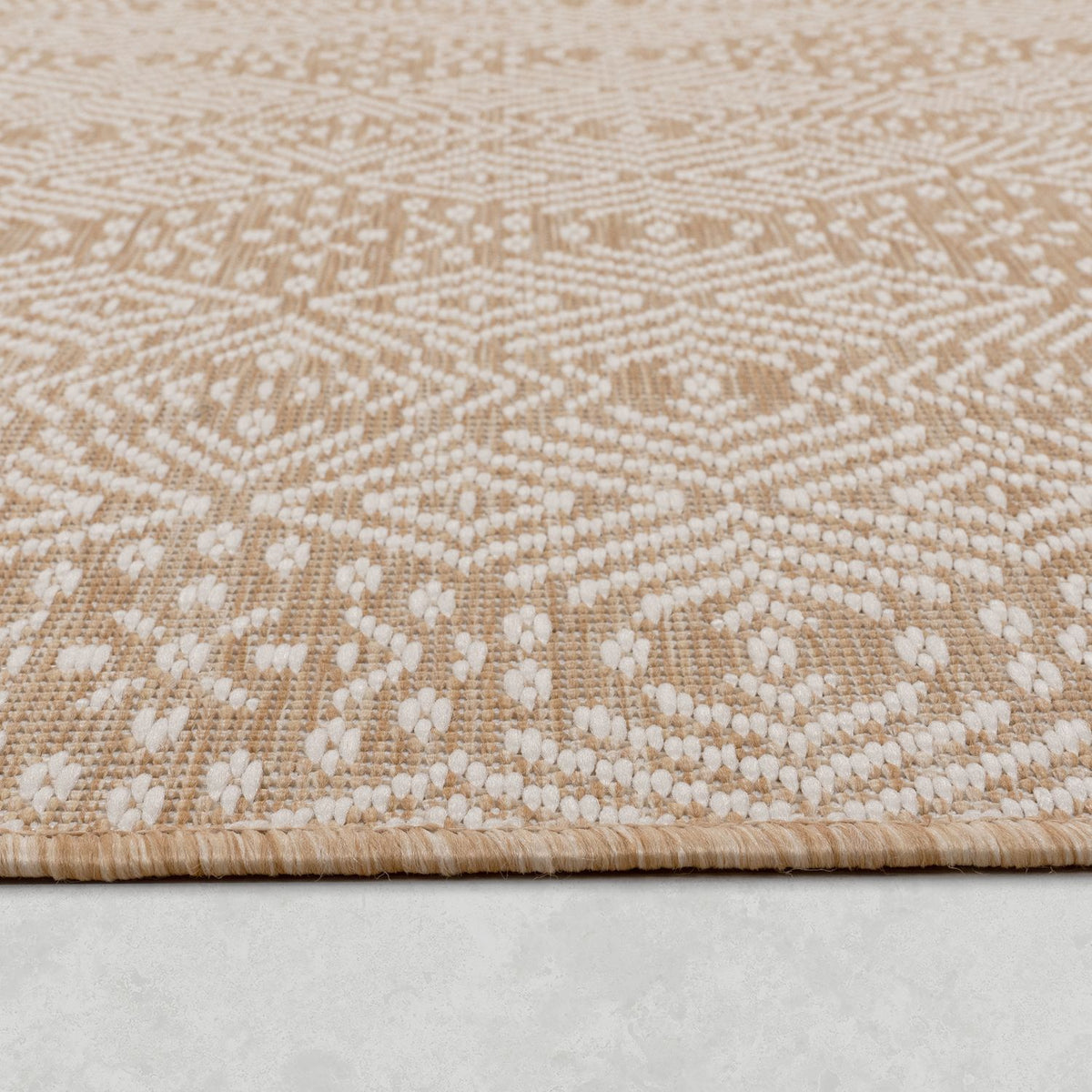 Indoor & Outdoor Rug Captera with Aztec Pattern