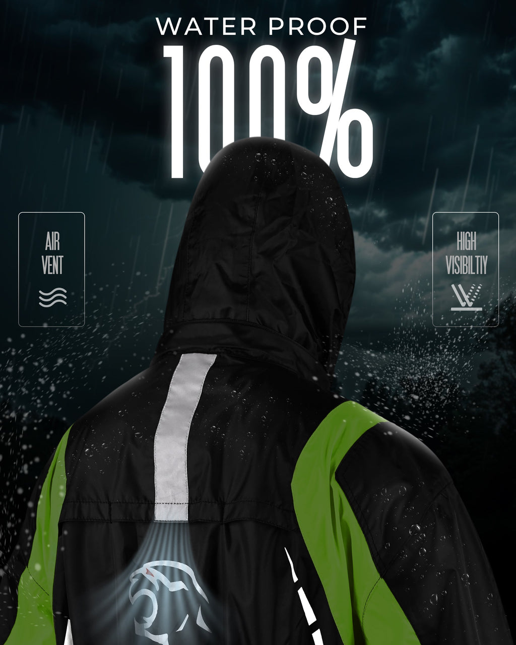 JAG Rainmaster Rain Suit for Men & Women | Water Proof Rain gear - Michaela's Outdoors